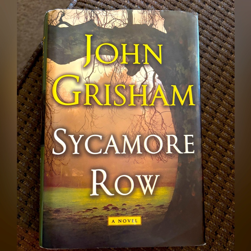 John Grisham “Sycamore Row” Hardcover Book